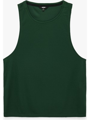 Koton Rahat Kalıp Kolsuz Bisiklet Yaka Basic Spor Atlet