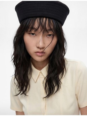 Koton Slim Fit Kısa Kollu Klasik Yaka Düğmeli Pamuklu Gömlek