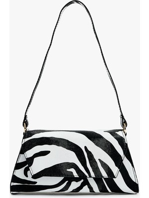 Koton Zebra Desenli Omuz Çantası
