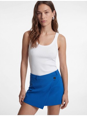 Koton Modal Kumaş Slim Fit U Yaka Askılı Top