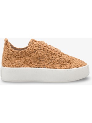 İnna Butikk Laisya Kadın Sneaker Ayakkabı - Taba