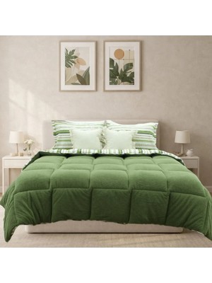 Luna Bueno Sherpa Comforter Çift Kişilik Uyku Seti