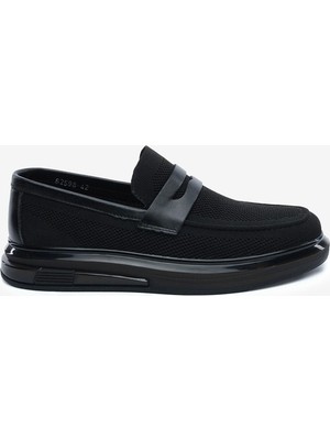 Greyder Erkek Siyah Loafer Ayakkabı 6Y1UA62598L