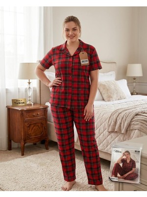Mihra Homewear Büyük Beden Pijama Takımı