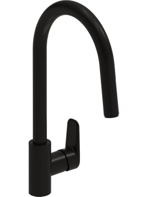 VitrA Artema Shift Pull-Out Eviye Bataryası, Mat Siyah