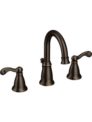 Moen Musluk WS84004BRB Geleneksel 2h Ws Brb, Akdeniz Bronzu