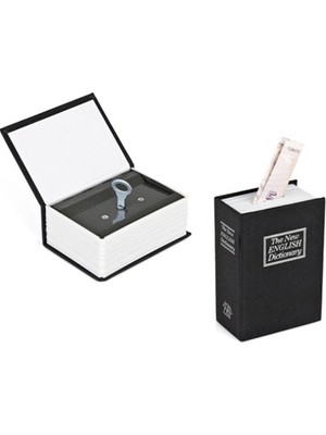 Kumbara Kitap Görünümlü Gizli Kasa Kumbara