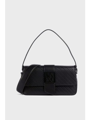 Armani Exchange Logolu Çıkarılabilir Askılı Çanta Bayan Çanta XW002592 AF22628 UC001