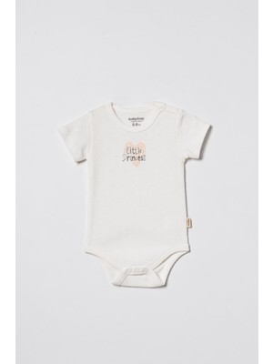 BabyCosy Organic Wear Bebek 2li Kısa Kollu Zıbın Body %100 Organik Pamuk, BEBEK-YENIDOĞAN-CSYR4539