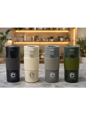 Marsilyan 500 ml Paslanmaz Çelik Dereceli Termos Mug Bardak