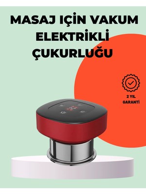 Astraltech Taşınabilir Elektrikli Kupa Terapisi Masaj Cihazı Boyun Sırt Bacak