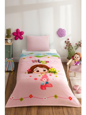 Özdilek Lisanslı -Niloya Tospik- Tek Kişilik Çocuk Battaniye (150X200)