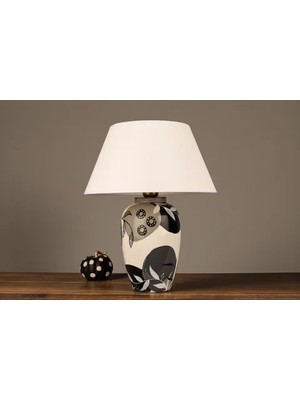 Vivense Grafora Handmade Dekoratif Seramik Abajur