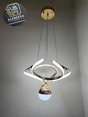 Kumsar Aydınlatma Drone LED Avize Modeli ( Gold Kasa )