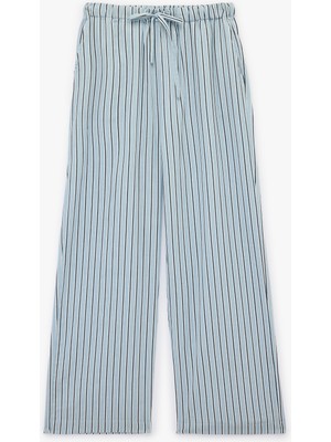 Koton Pamuklu Rahat Kesim Çizgili Pijama Altı