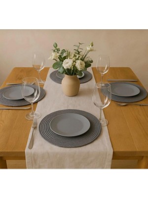 Kitchen Line 6 Lı Hasır Antrasit Gri Renk Supla 30CM