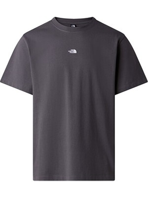 The North Face M Essential Center Logo Relaxed Erkek Outdoor Tişörtü NF0A8GQERHI1GRI