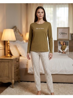 Mihra Homewear Uzun Pijama Takımı