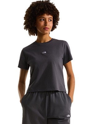 The North Face W Essential Regular Kadın Outdoor Tişörtü NF0A8GR1RHI1GRI