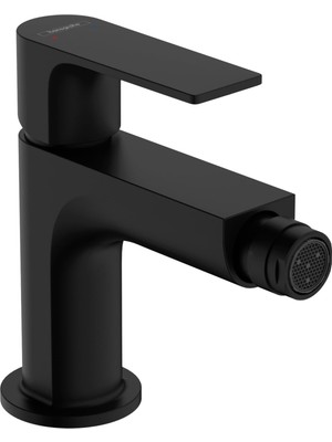 Hansgrohe 72211671 Rebris E Tek Delikli Mat Siyah 1.5 Gpm Bide Bataryası