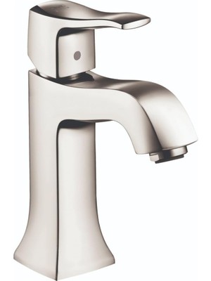 Hansgrohe 31075831 Metris C Single Delik Musluk, Nikel Cilal Hansgrohe