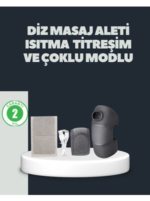 Astraltech Isıtmalı Titreşimli Diz Masaj Cihazı 3D Rezonans Teknolojili