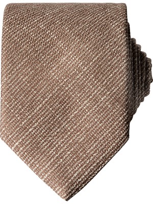 Kiğılı Desenli Keten Görünümlü Kravat