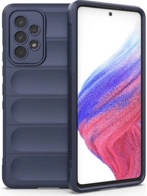 Akinco Samsung Galaxy A53 5g Kılıf Optimum Silikon - Lacivert