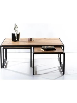 Vivense Viyana Zigon ve Orta Sehpa, Atlantik Çam