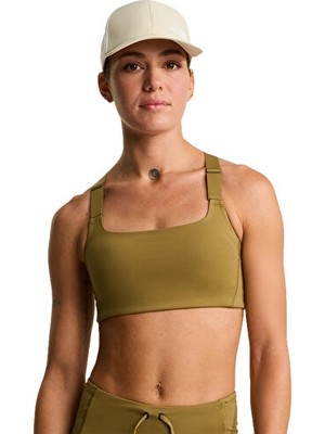 The North Face W Refina Bra Kadın Antrenman Sporcu Sütyeni NF0A8ER72EL1SARI