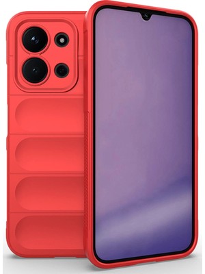 Akinco Xiaomi Redmi 15C 4g Optimum Silikon - Kırmızı