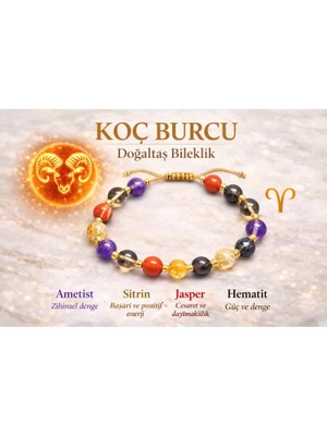 Home Koç Burcu Doğaltaş Bileklik