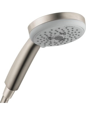 Hansgrohe Croma 100 Düşük Akışlı 4 Inç El Duş Başlığı Modern 3 Püskürtmeli Tam, Titreşimli Masaj, Yo