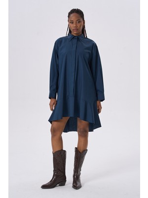 HANIQA Pamuklu Kloş Tunik Elbise