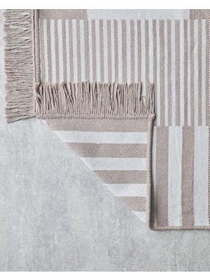 Vortice Dokuma Kilim Krem