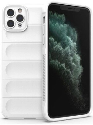 Akinco Iphone 11 Pro Kılıf Optimum Silikon - Krem