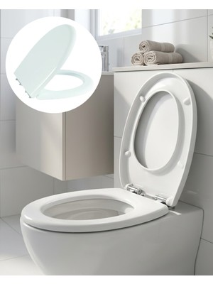 Universal Klozet Kapağı Kolay Montaj Kaydırmaz Alt Ped Dayanıklı Banyo Aksesuarı