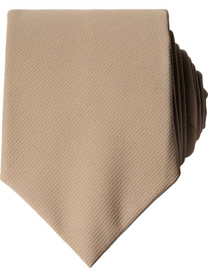 Kiğılı Düz Keten Görünümlü Kravat