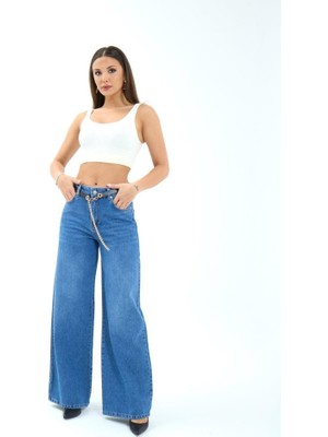 7398 Kot Pantolon-Mavi