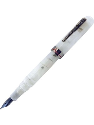 Conklin All American Courage Limited Edition Dolma Kalem White B Uç