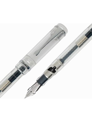 Conklin Duraflex Demo Silver Limited Edition 1898 Dolma Kalem, F Uç