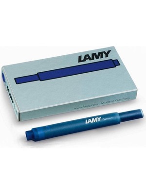 Lamy Mavi Dolma Kalem Kartuşu 5 Adet Renkli Kalemler İçin Uygun Ölçülerle