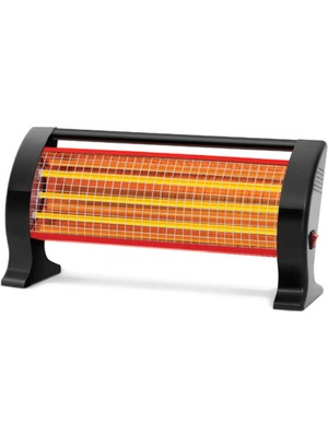 Minisan DP-1200Q Elektrikli Quartz Isıtıcı 1200 W Hafif Tasarımlı Eko Modlu Kullanım Alanı