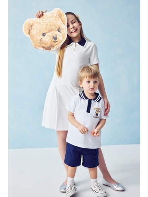 DeFacto Ayıcıklı Pike 2li Takım Erkek Bebek H2894A526SM