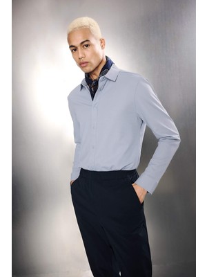 DeFacto Slim Fit Uzun Kollu Gömlek F8642AX26SP