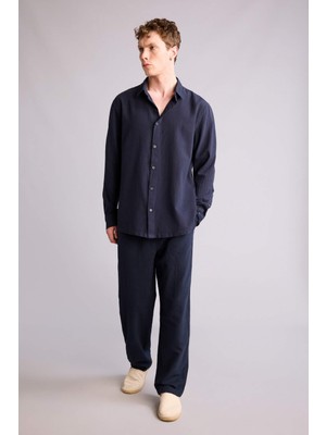DeFacto %100 Pamuk Baggy Fit Pantolon G2592AX26SP
