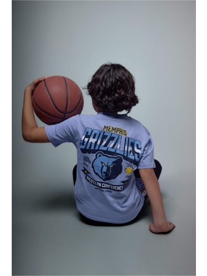 DeFacto %100 Pamuk NBA Memphıs Grızzlıes Tişört Erkek Çocuk G7620A826SM