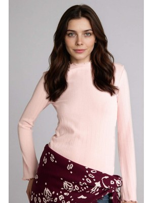DeFacto Slim Fit Fitilli Kaşkorse Uzun Kollu Tunik F7136AX26SP