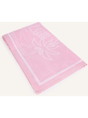 DeFacto Desenli Pamuklu Plaj Havlusu C1150AX25SM