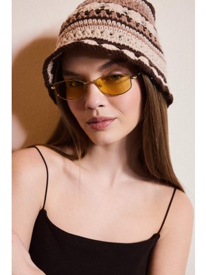 DeFacto Kadın Örme Bucket Şapka G8064AX26SM